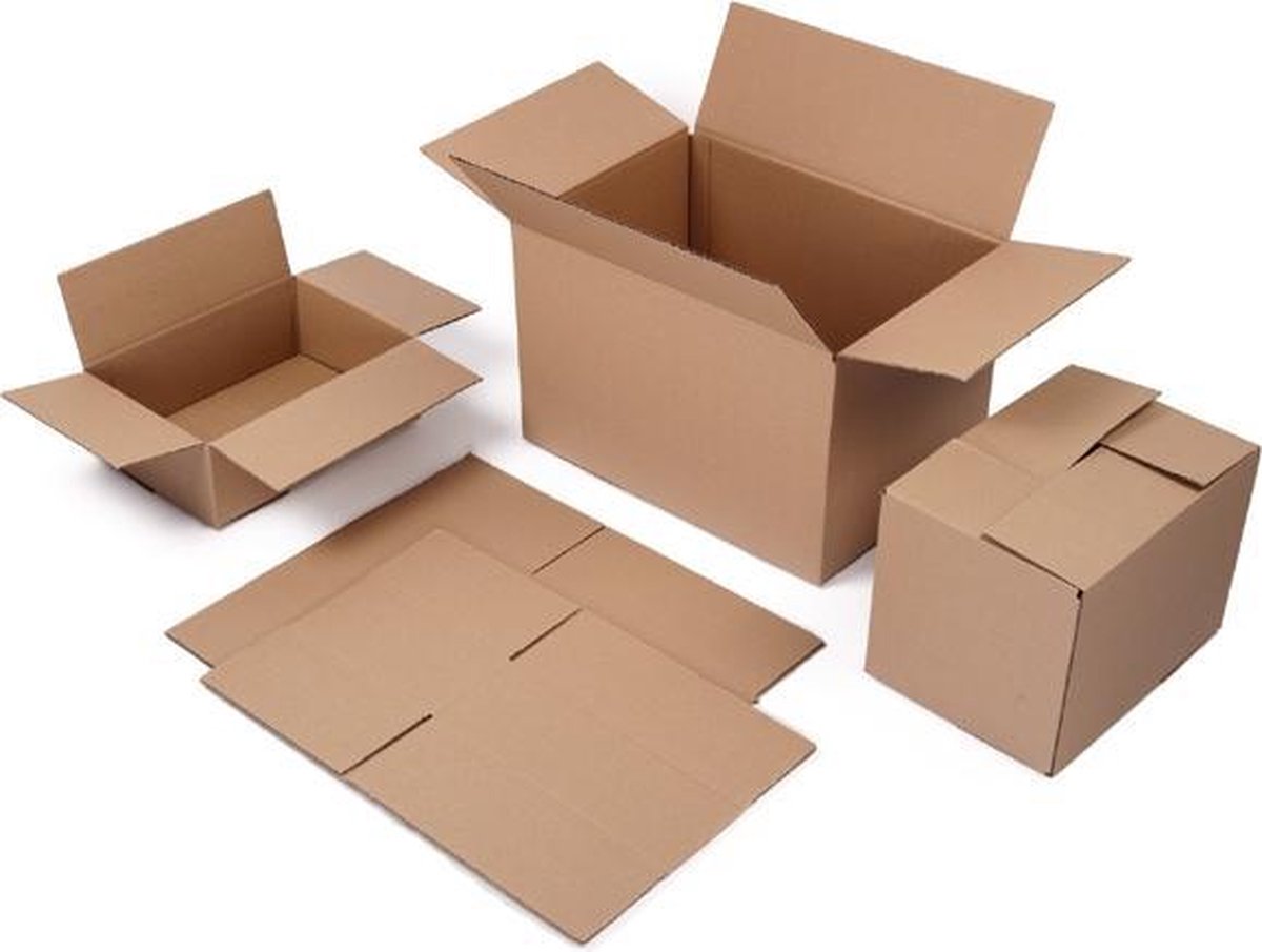 Shipping box - Folding box - Cardboard boxes - 430 x 300 x 200mm - 30 pieces