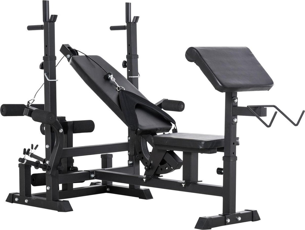 Halterbank - Fitnessbank - Trainingsbank - Fitnessbank - Fitness - Multifunctioneel