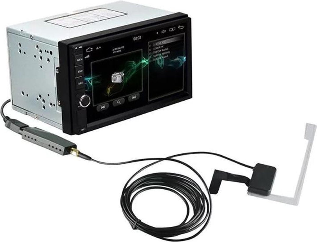 DAB+ USB-adapter & antenne Geschikt voor Android autoradio