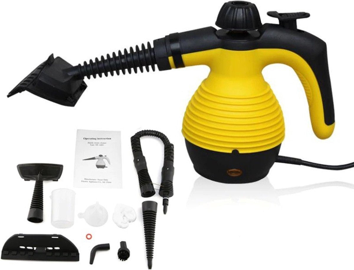 Steam cleaner - Stain remover - Cleaning machine - Carpet cleaner - Stains - Furniture - 8-piece - Cleaning - Windows