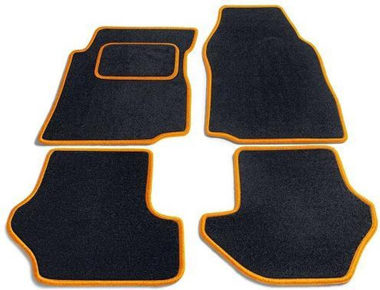 PK Automotive Complete Naaldvilt Automat Zwart Met Oranje Rand Toyota Aygo 2010-2014