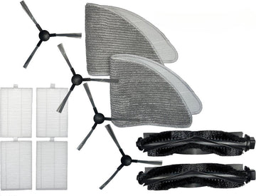 XR-500 Accessoiresset - Geschikt voor CleanDays Robotstofzuiger XR-500 - Onderhoudsset - 12 delig