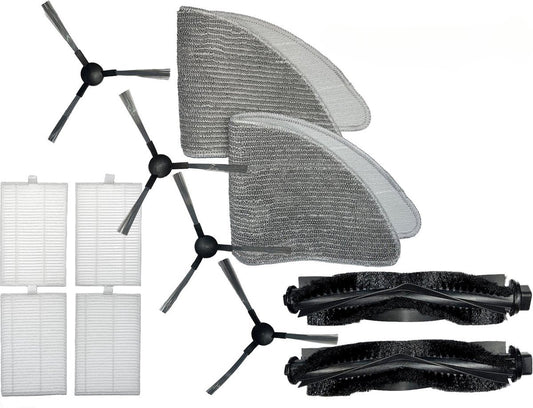 XR-500 Accessoireset - Geschikt voor CleanDays Robotstofzuiger XR-500 - Onderhoudsset - 12-delig