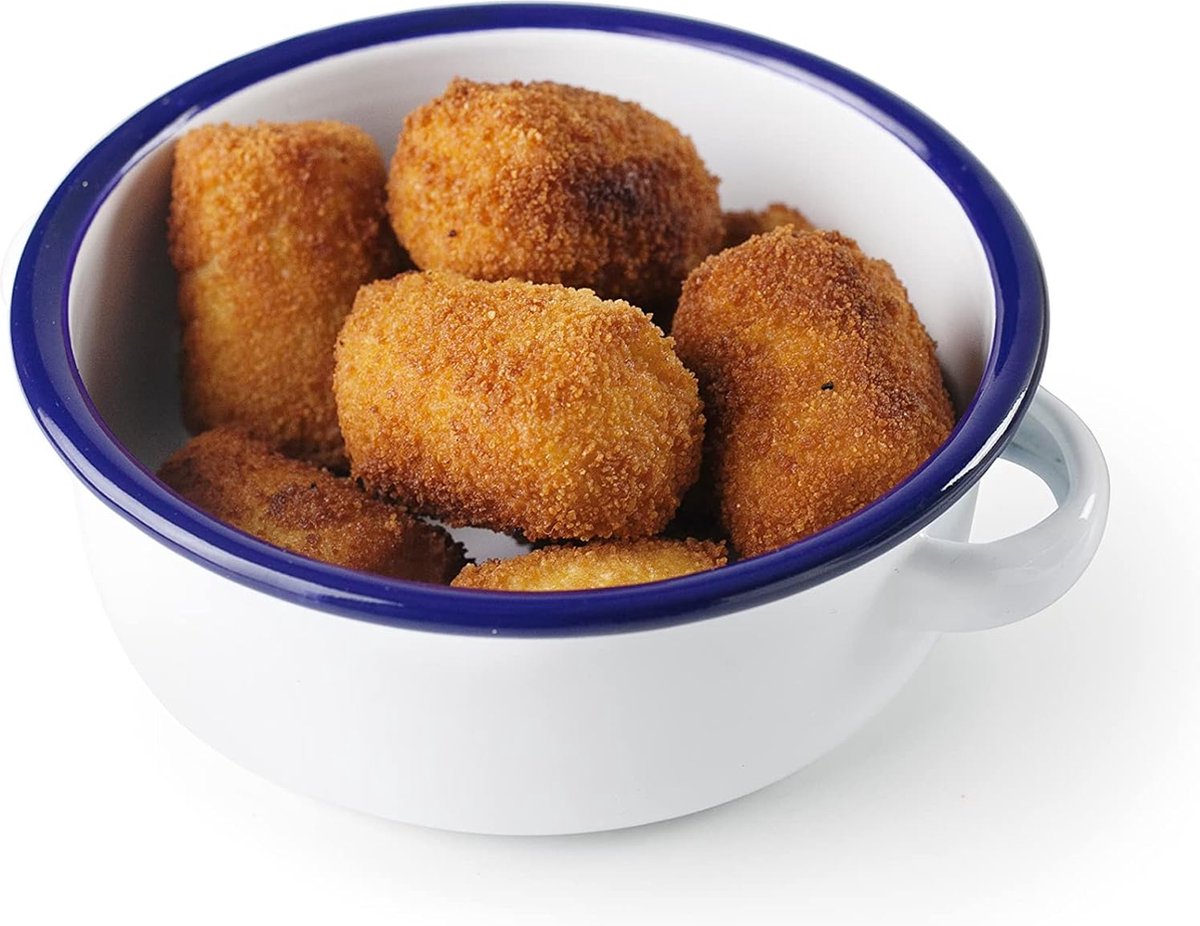 Croquette maker - Small croquettes - White/Red - Plastic