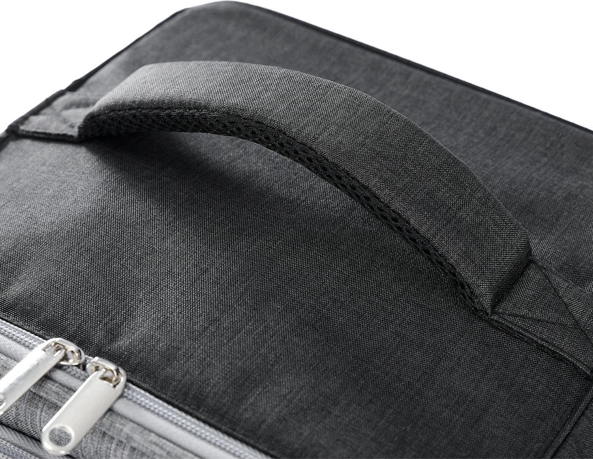 Luxury Dog Bag (L) - Travel bag - backpack for dogs and cats - 40x30x23.5cm - pet cat transport - cat bag - dog carrier bag - transport take along holiday - dog carrier travel bag - carrier - Grey