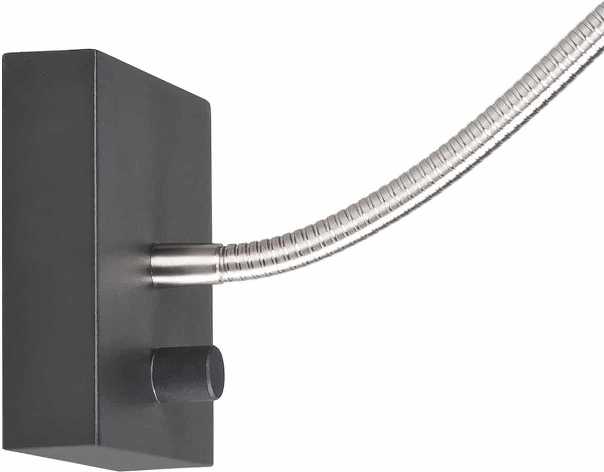 Wand leeslamp LED Blitz zwart