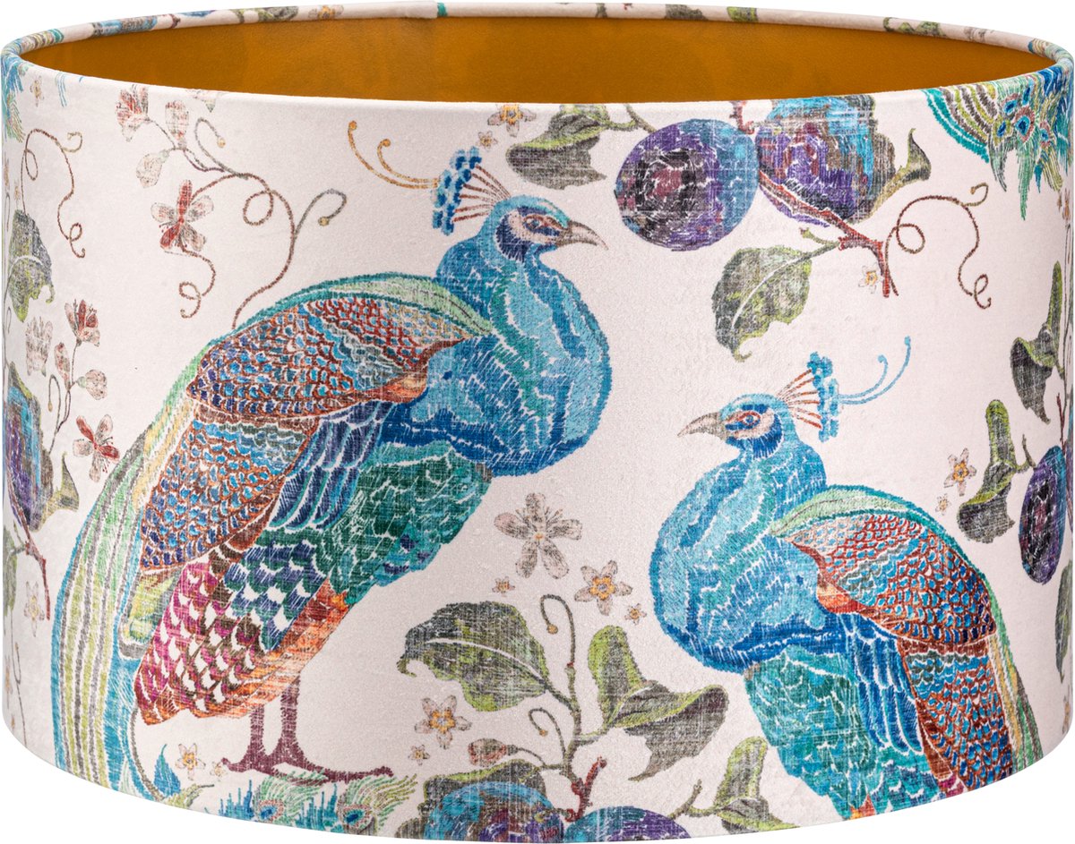 Staande lampenkap - Charly beige - 40x40x25cm