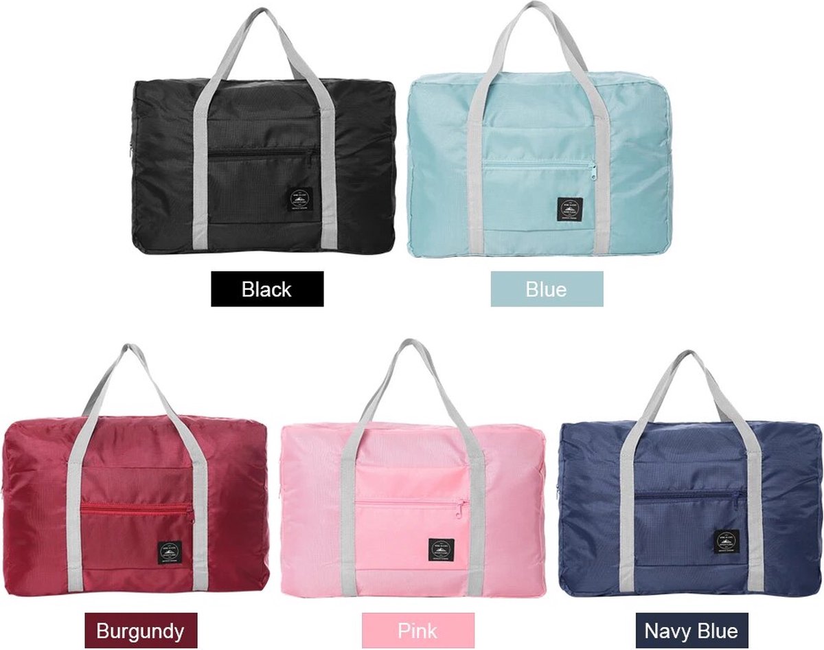Duffelbag - Reistas - Sporttas - Opvouwbare Reistas - Weekendtas - Strandtas - Kleur Zwart