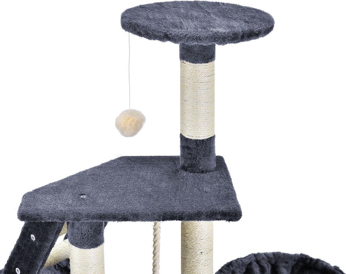 Katten krabpaal Buffy - 118 x 50 x 40 cm - Grijs