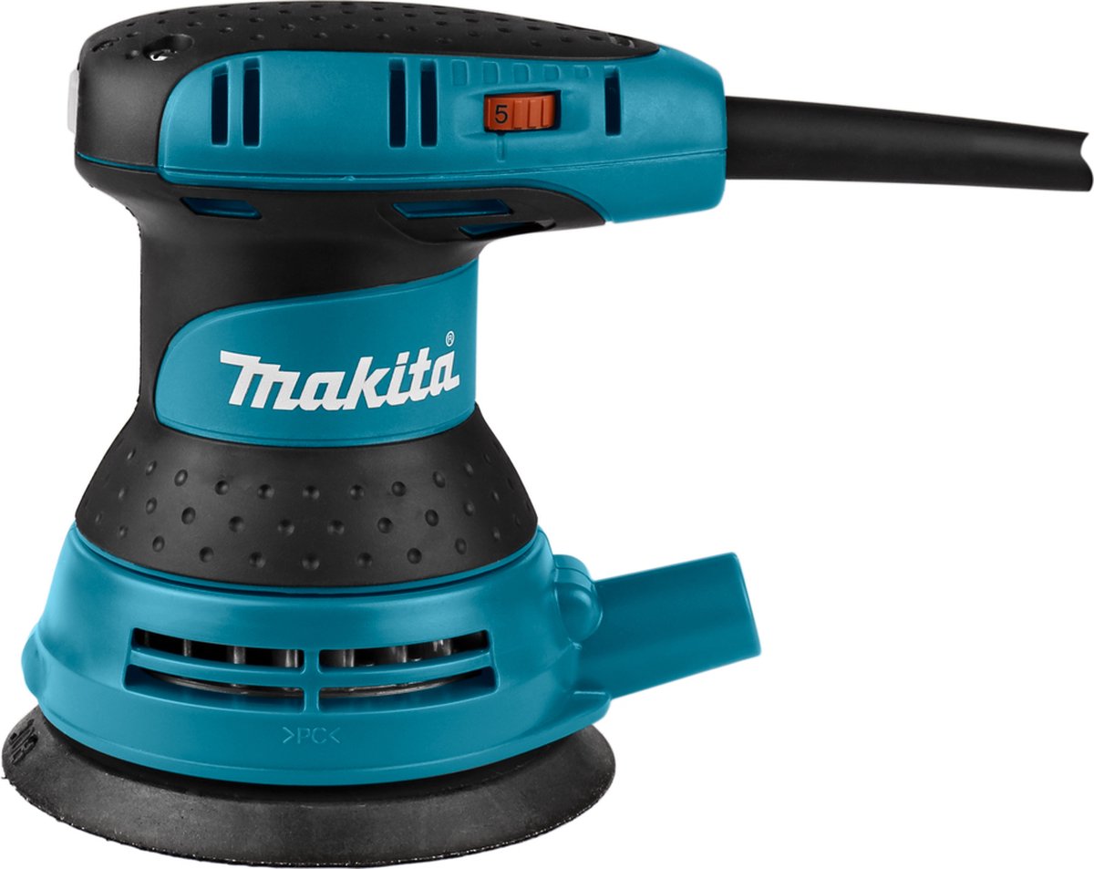 Makita BO5031K 125 mm Excenterschuurmachine in Koffer 230V