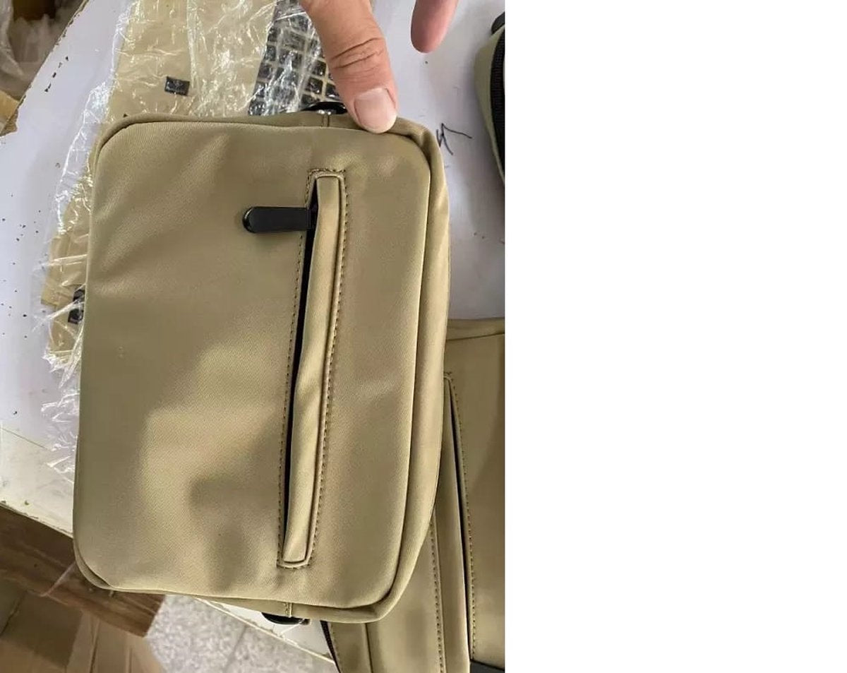 Beloningstas - Hond - Trainen - Trainingszak - Belonen - Handtas - Crossbody tas - Hondensport - Wandelen - Hondensport - Taupe