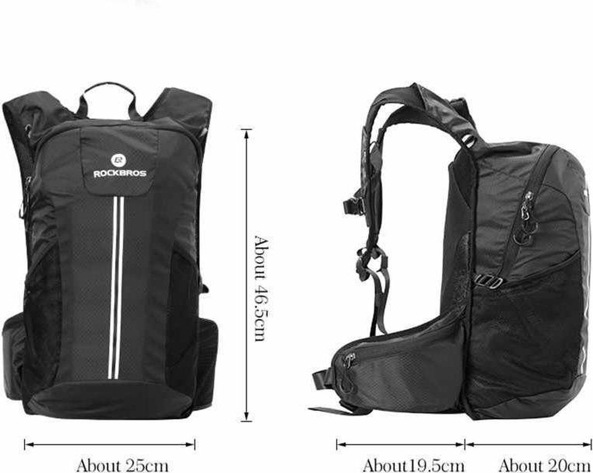 Rugzak Outdoor - 20L - Regenbestendige Rugzak - Hydratatie Rugzak - Outdoor Sport - Buitensport - Watersport - Vissen