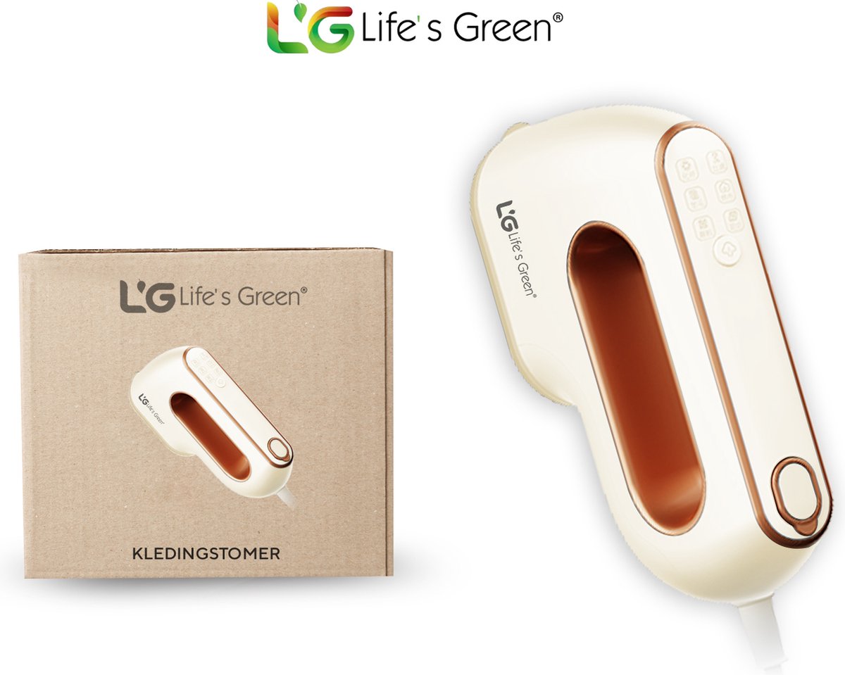 Life's Green® Garment Steamer - With Hand Steamer - Steam Iron - Garment Steamer