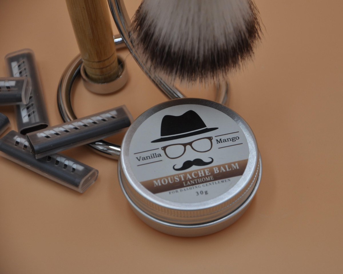 Bamboo shaving set deluxe - Razor blades - Gift for him