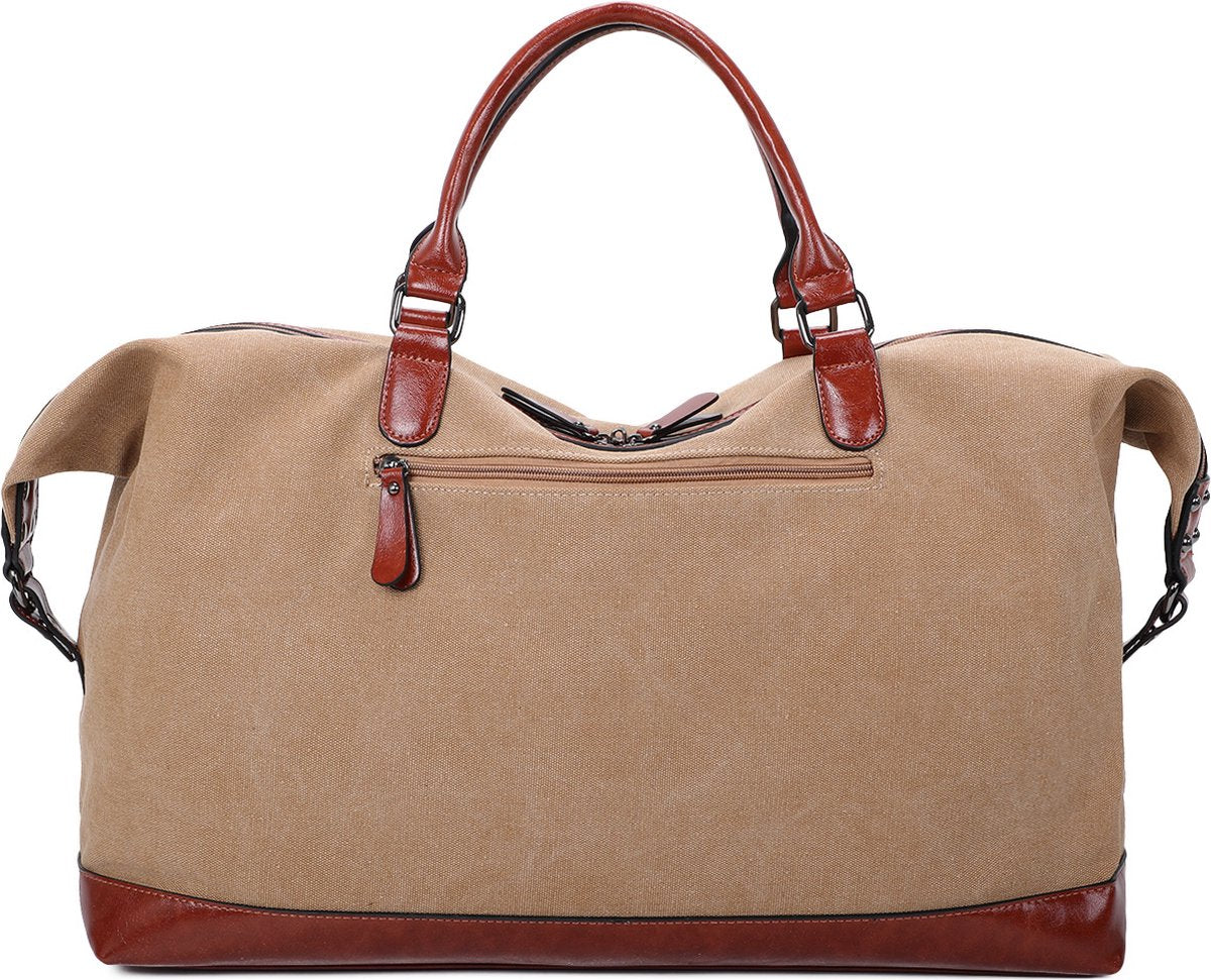 Ines Delaure - Weekendtas - Weekender - Reistas - Sporttas - 35 liter - Camel