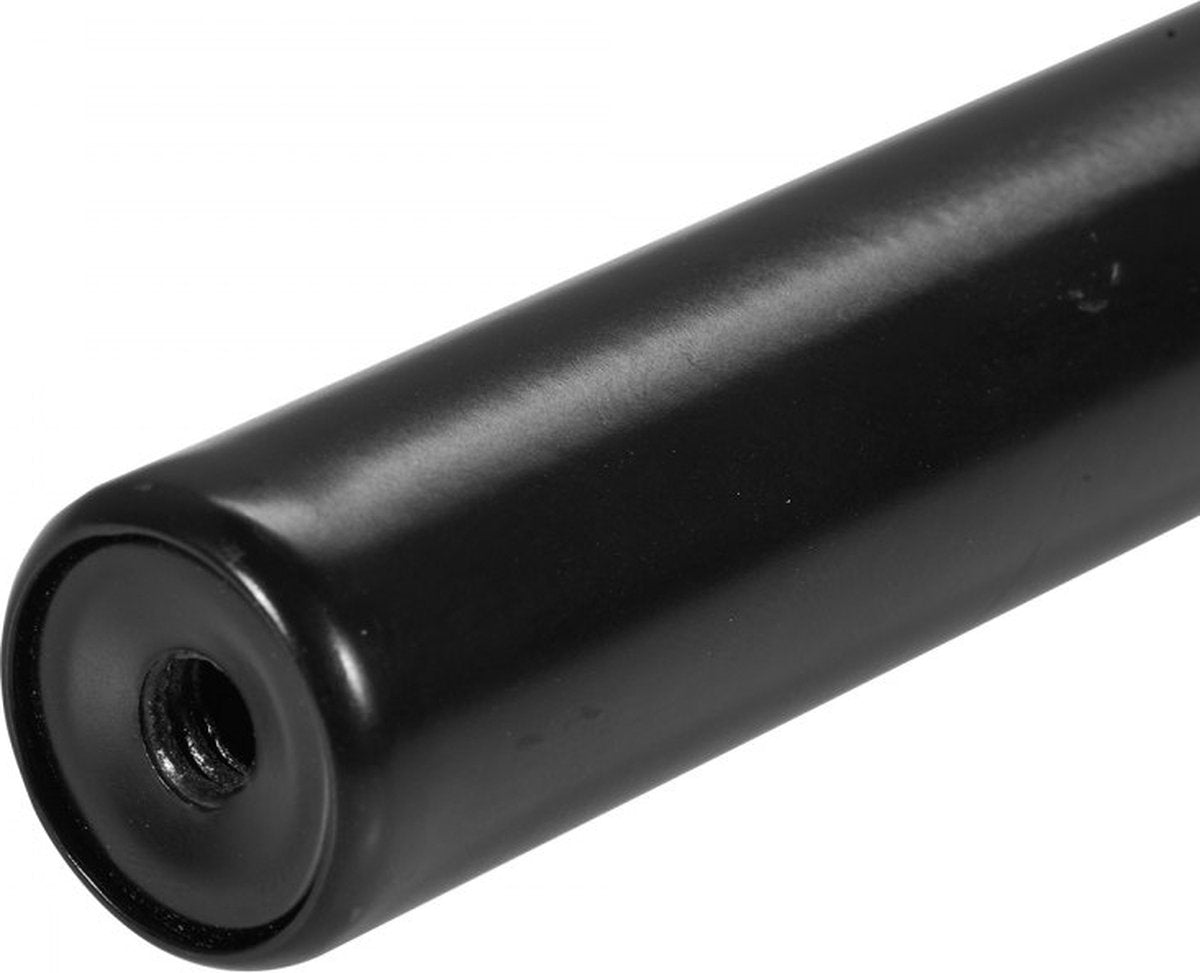 gordijnrails binnenkant spoor 2-spoor, 183-366 cm gordijnrails 13,6 kg draagvermogen met ronde kop en beugel - decoratieve ramen voor woonkamer slaapkamerramen / zwart