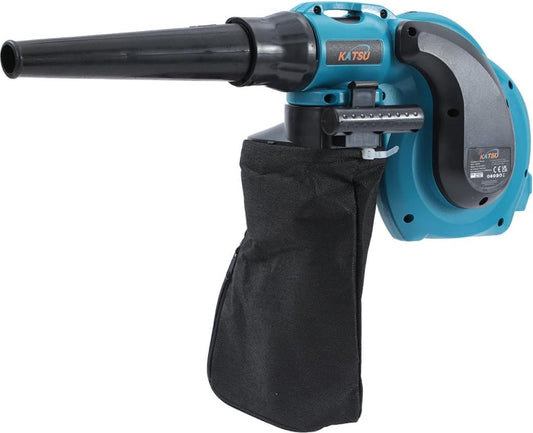 Draadloze Bladblazer - 21 V draadloze bladblazer-stofzuiger met 6 variabele snelheden voor bouw, huis, tuin, bladeren, autohoekstofzuiger, geen batterij en oplader