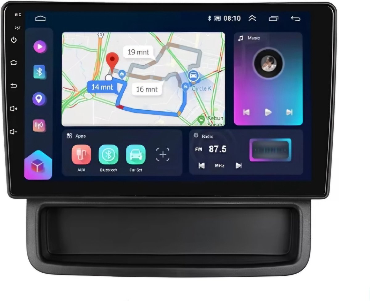 Opel Vivaro A / Renault Trafic 2 / Nissan Primastar | 2009 - 2014 | Autoradio met Navigatie | 2GB & 32GB | Carplay & Android Auto | radioscherm | 2009 2010 2011 2012 2013 2014 | x83