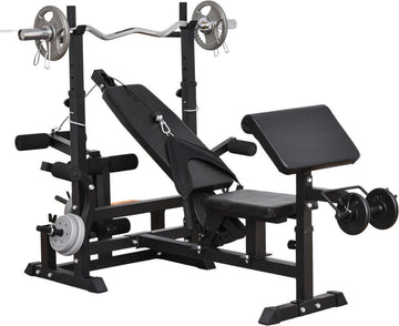 Halterbank - Fitnessbank - Trainingsbank - Fitness bank - Fitness - Multifunctioneel