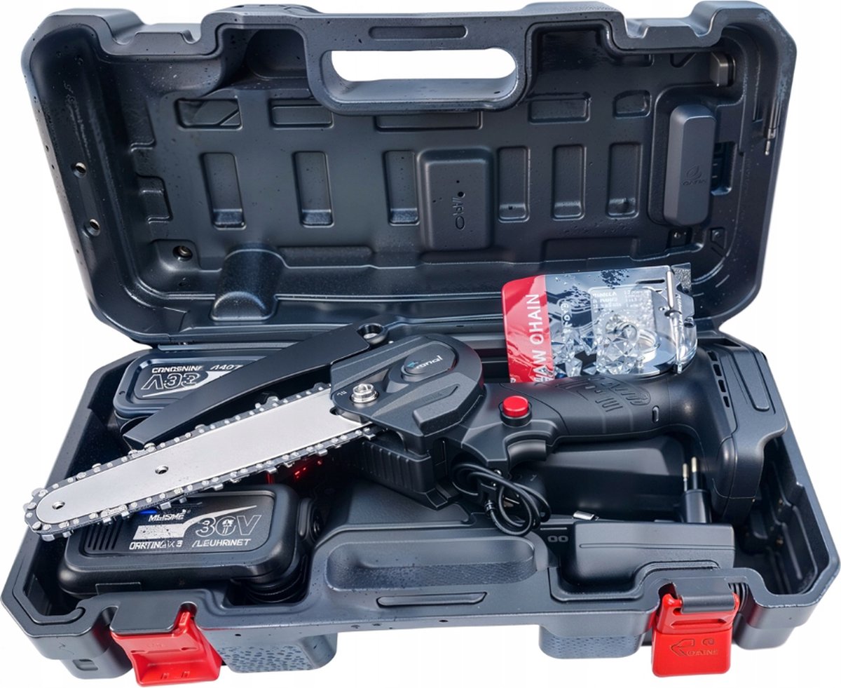 Mini Accu Kettingzaag - incl. 2x accu - 36V | Compact & Krachtig voor al uw Zaagwerkzaamheden