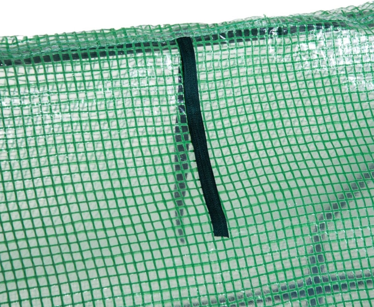 Tunnelkas - Tuinkas - Kweekkas - Broeikas - Kweektent - Kas - 270 x 90 x 90 cm - Groen