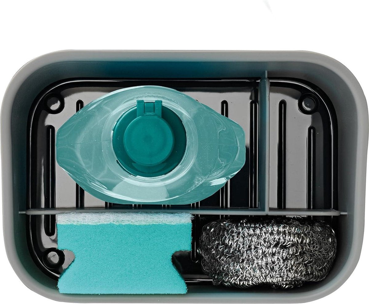 SinkStore Gootsteenorganizer voor keuken - meerlaagse Spoelbak-organizer van Joseph Joseph met antislip kunststof