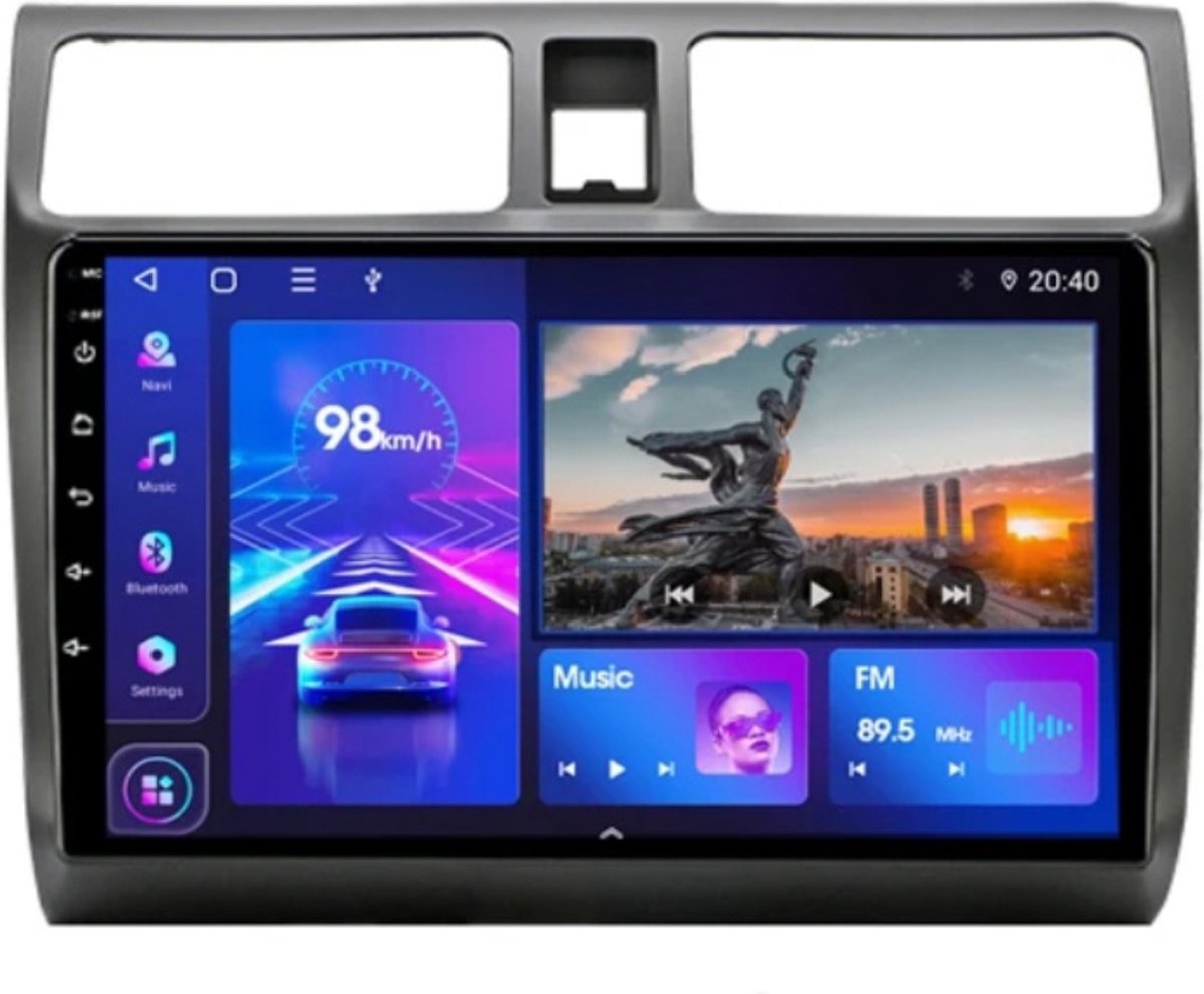 Suzuki Swift 3 2003 - 2010 | Carplay & Android auto | 2GB & 32GB | Autoradio met navigatie | Radioscherm | 2003 2004 2005 2006 2007 2008 2009 2010