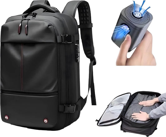 Vacuum Rugzak - Airbag - Reistas - Handbagage - Grote Reisrugzak voor Dames en Heren
