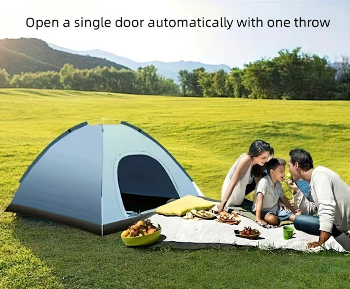 Pop-up tent for 1 person, beach tent, quick to set up, waterproof, lightweight, camping, breathable, for camping, climbing, fishing, survival, festivals