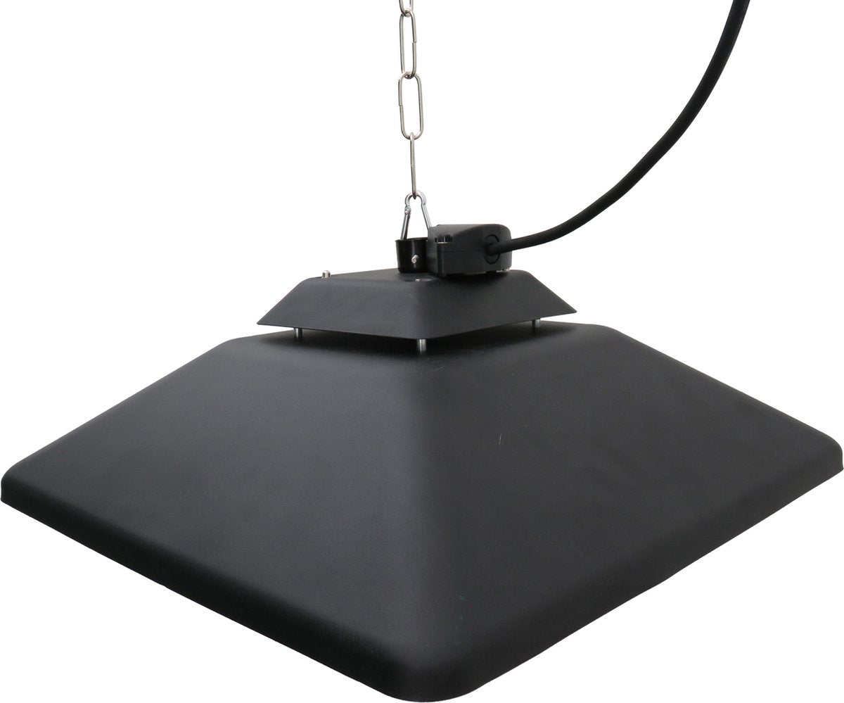 Terrasverwarmer met afstandsbediening - Heater - Terrasheater - 2000 Watt - Zwart
