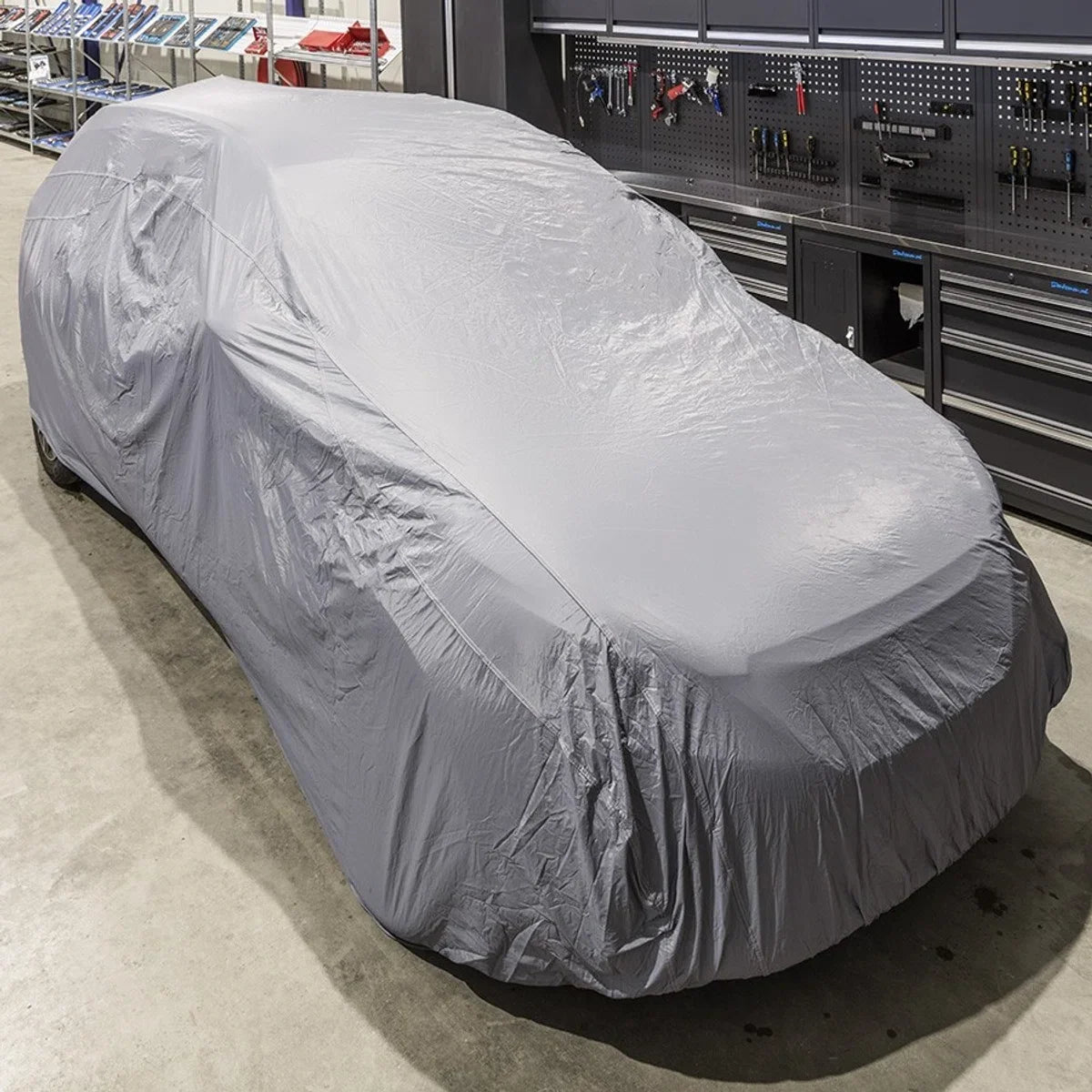 Datona® Autohoes voor buiten met fleece voering - L