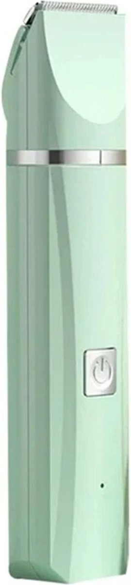 Wireless Dog Clipper - Quiet - Dual Blades - Rechargeable - Multiple Attachments - Pet Grooming Clipper for Dogs Cats Pets - Hair Trimmer for Paws Eyes Ears Face and Rear - White