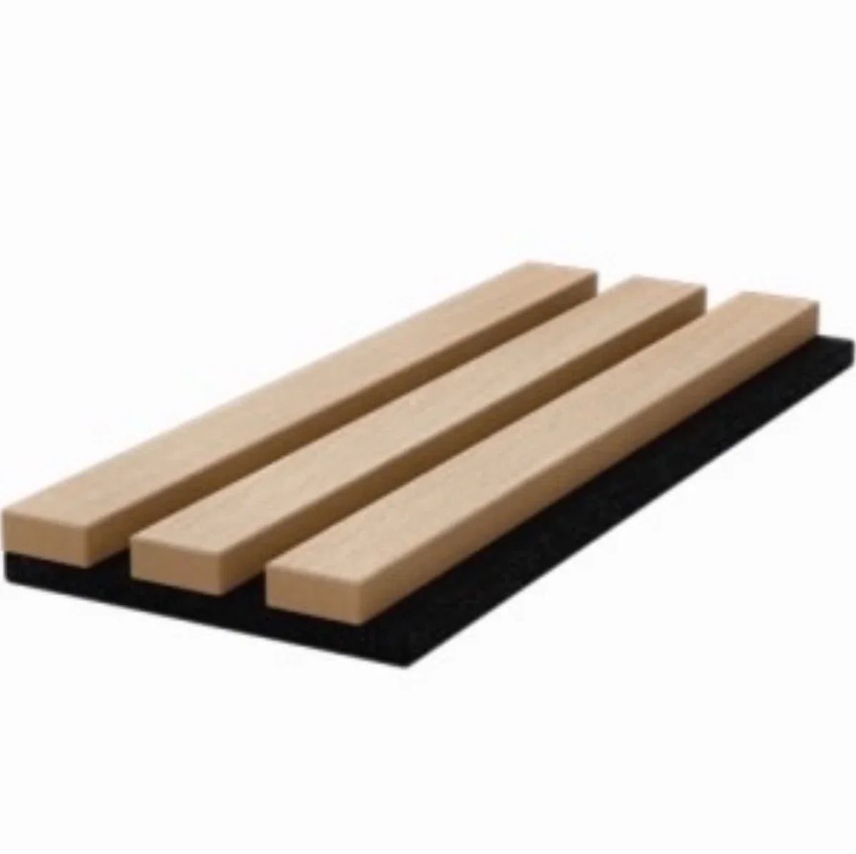 Eiken houtfineer Naturel Promo - Akoestisch Houten Wandpaneel - 240 x 60 cm | Echt Hout | Houten latten | Akupanel | Wanddecoratie| 3D Wandpanelen | Muurdecoratie | Lattenwanden | Wood panels | Eikenhoutfineer