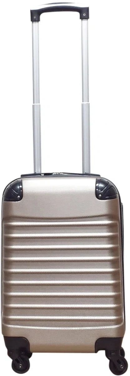 Quadrant 3-delige ABS Kofferset - 2 x handbagagekoffer / 1 x grote koffer - Champagne