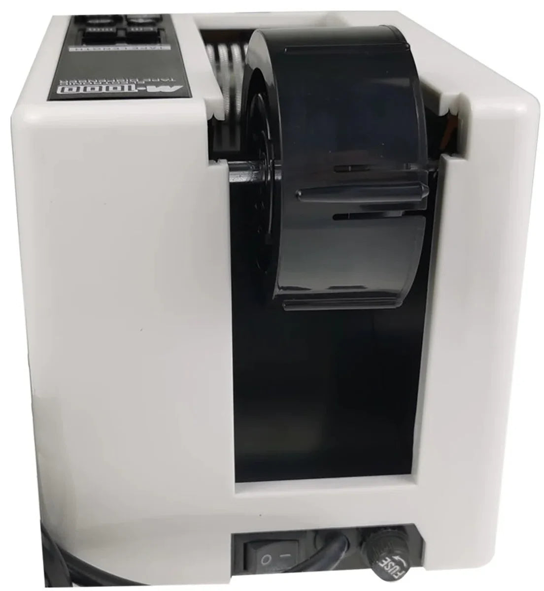 Tape Dispenser - Automatic Cutter - Tape Cutter - Adhesive Tape - Packaging Aid - Packing Made Easier - Tool - Grey