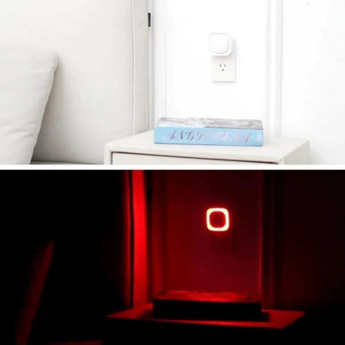 Children's Night Light Socket - Night Light Socket - Children's Night Light Boy - Children's Night Light Girl - Red