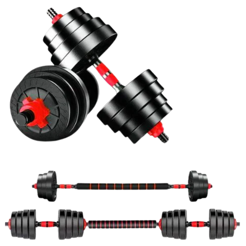 Viper Sports Verstelbare Dumbbell Set Tot 40kg – Halterset – Professionele 2-In-1 Halterset Gewichten –