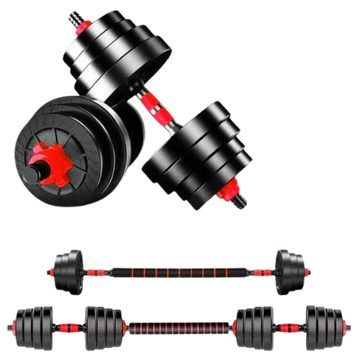Viper Sports Verstelbare Dumbbell Set Tot 40kg – Halterset – Professionele 2-In-1 Halterset Gewichten –
