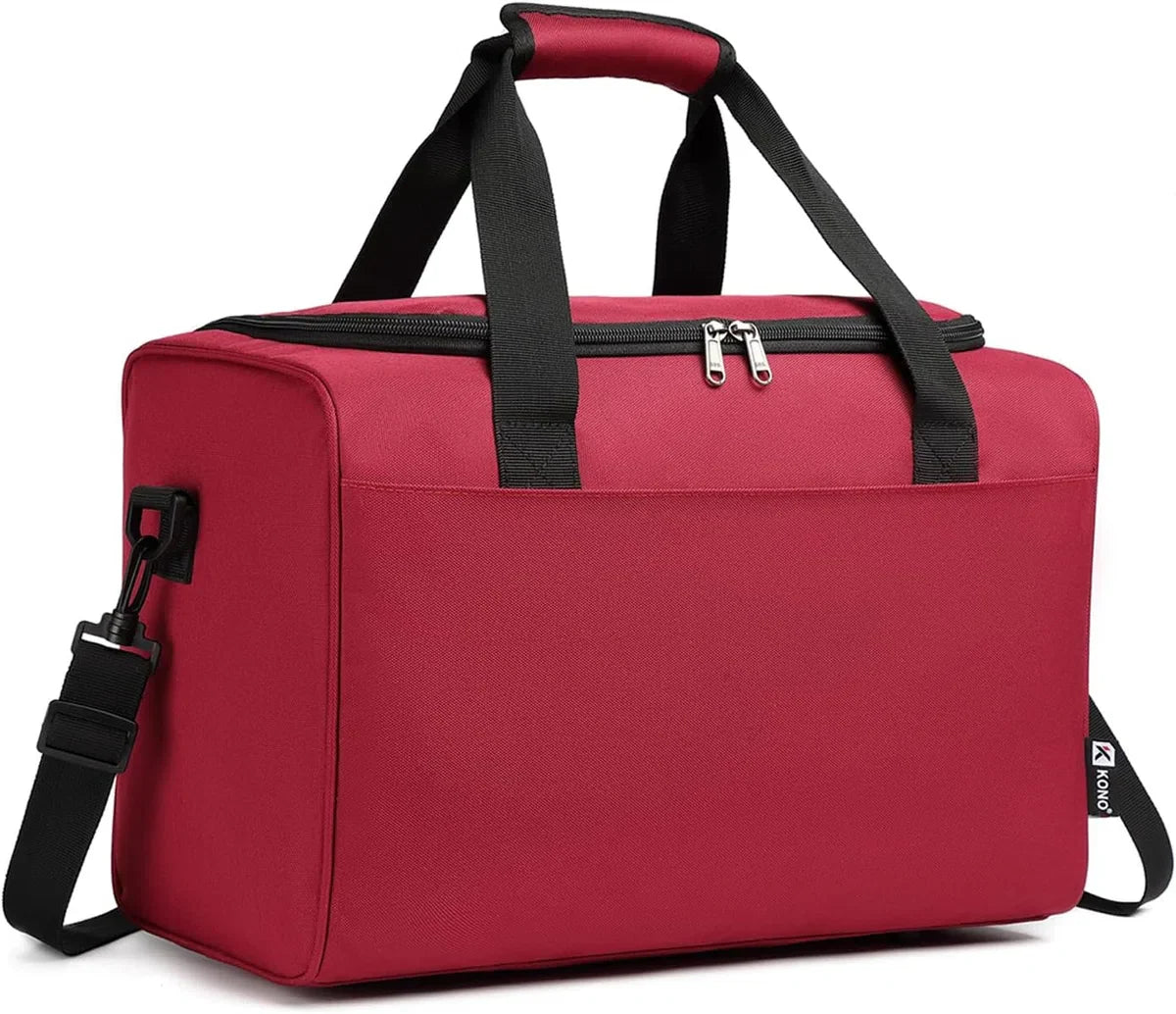 40x20x25 handbagage reistas voor in het vliegtuig bagage weekender grote maximale handbagage voor mannen en vrouwen met schouderband