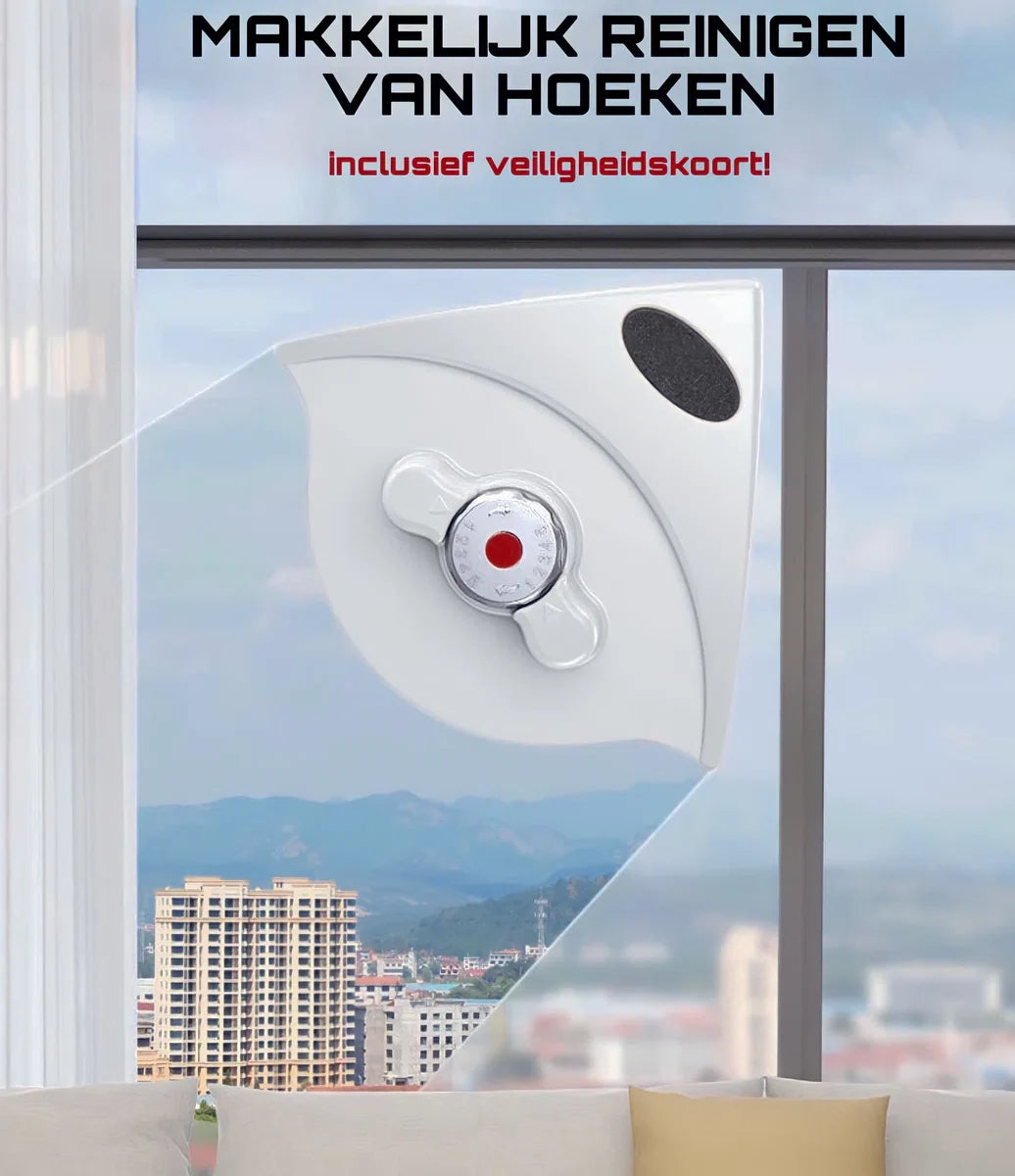 Magnetic Window Cleaner - Double Glazing HR+ HR++ - Adjustable - Window Cleaner