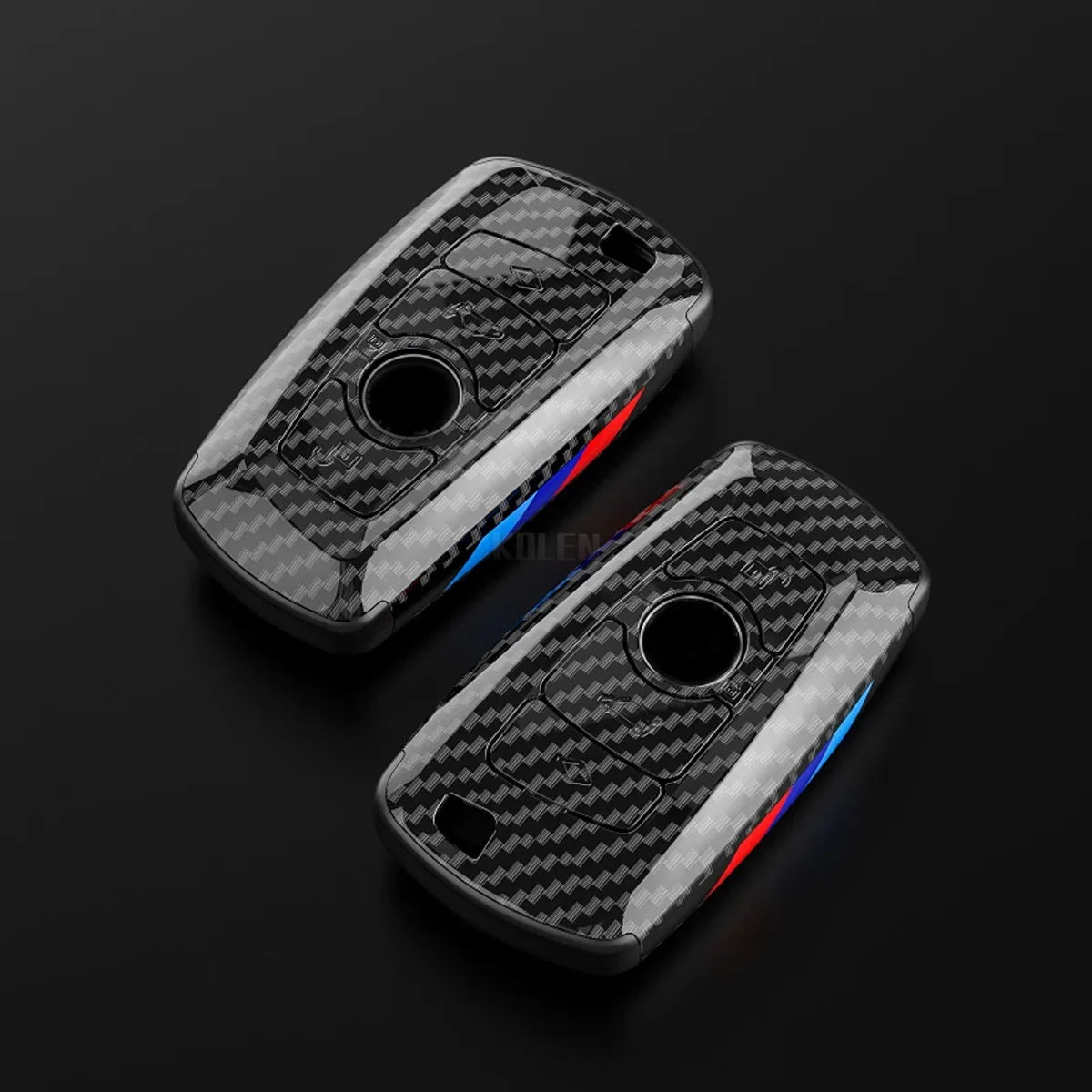 BMW Sleutel Hoes Koolstofvezel ABS Behuizing - Rechthoekig [X3 X5 X6 F30 F34 F10 F20 G20 G30 G01 G02 G05 F15 F16 1 3 5 7 Serie]