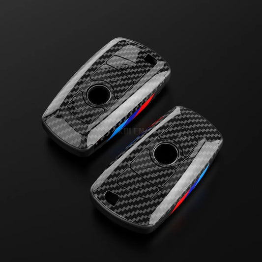 BMW Sleutel Hoes Koolstofvezel ABS Behuizing - Rechthoekig [X3 X5 X6 F30 F34 F10 F20 G20 G30 G01 G02 G05 F15 F16 1 3 5 7 Serie]