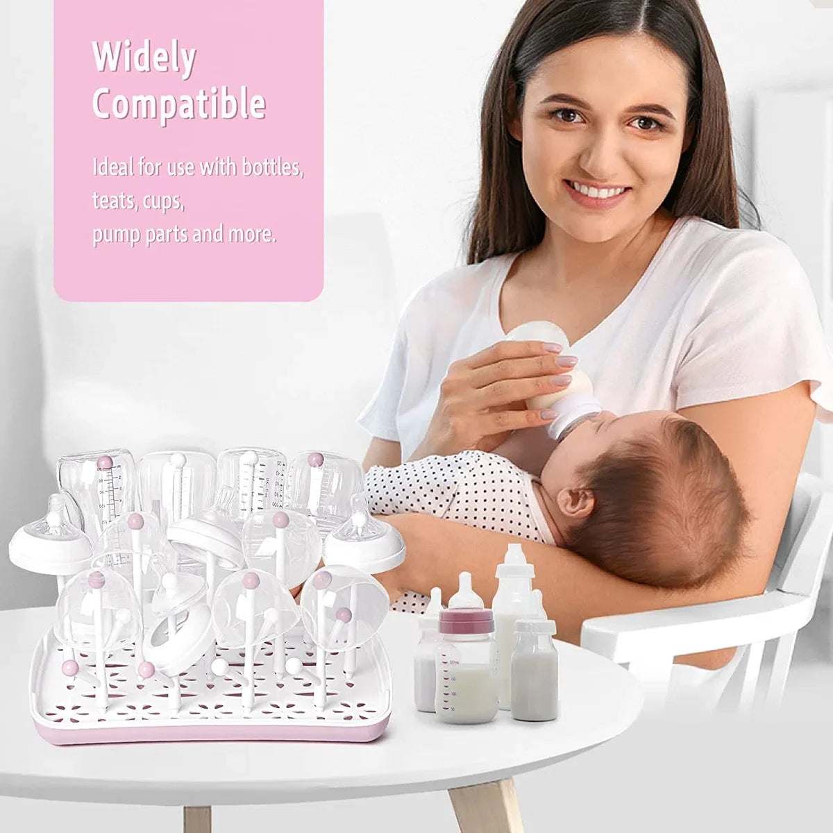 Droogrek babyflessen
