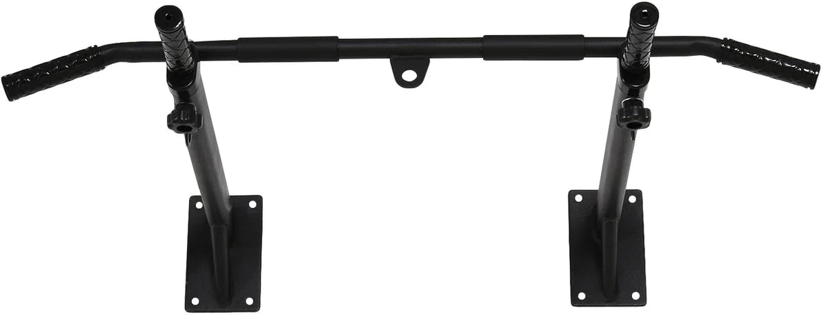 Pull Up Bar - Chin up bar - Pull up bar wandmontage - Pull up bar muur - Optrekstang - Thuis Sporten - Bokszak - Ophangbeugel - Fitness - Belasting 150 Kg - Zwart