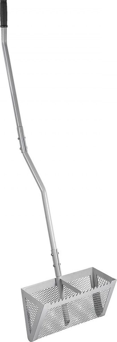 Sand Hark 130x40x25cm Weed Rake Beach Rake Algae Aluminum Stainless Steel Pool Rake Weed Collector Sieve Aquatic Plants Debris Dead Leaves for Cleaning Lake Pond Pool