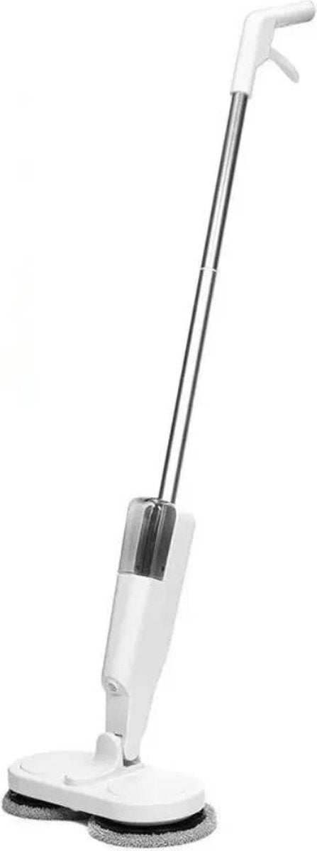 Electric Mop - Spray Mop - Mopping System - Mop Set including Mop Cloths - Mops & Floor Wipers - Mop Handle - White