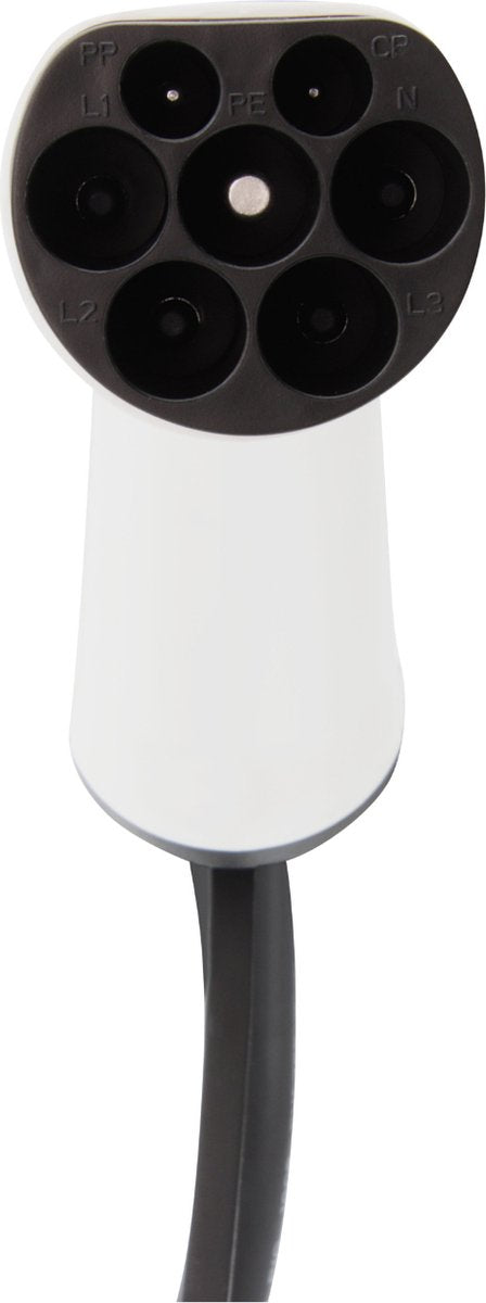 Laadkabel - Type 2 Mennekes - 16A 1 fase (3.7 kW) - 5 meter