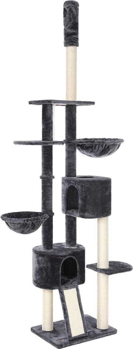 Krabpaal, krabpaal, plafondhoog, 2,4-2,6 m, rookgrijs PCT110G01