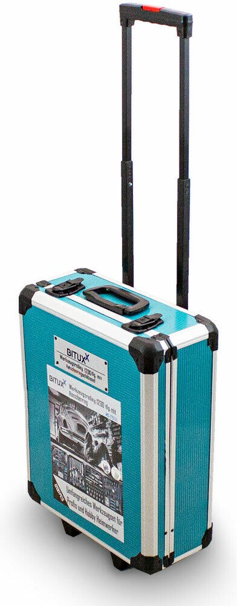 Tool box / trolley - 1200-piece - Incl. case