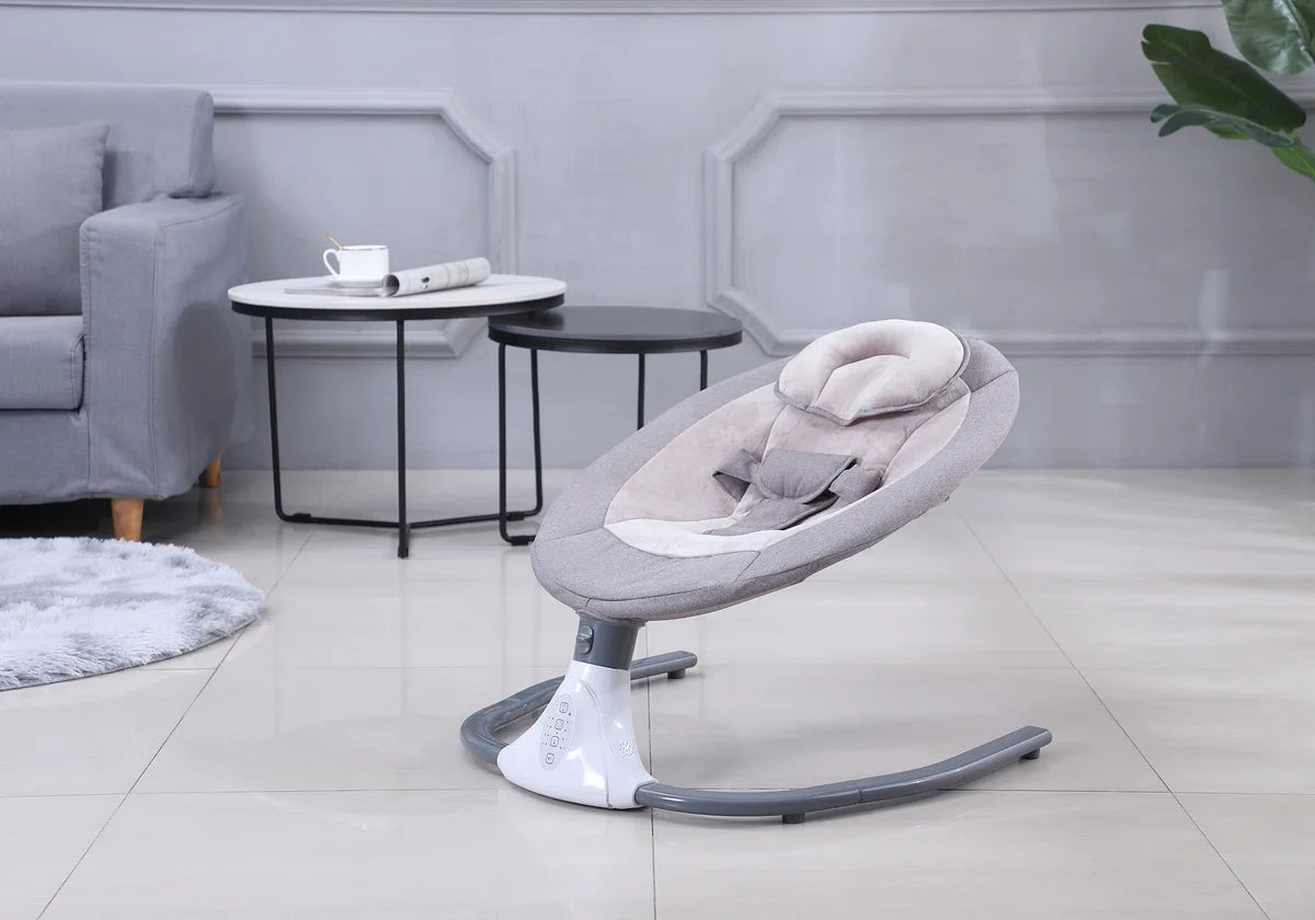 Ultimate Smart Electric Bouncer - Adjustable, Comfortable and Stylish - Baby Swing for Babies - Grey